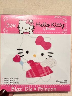 Sizzix | Die Cut | Hello Kitty Pink Fairy Bigz Die - Hello Kitty by Sanrio